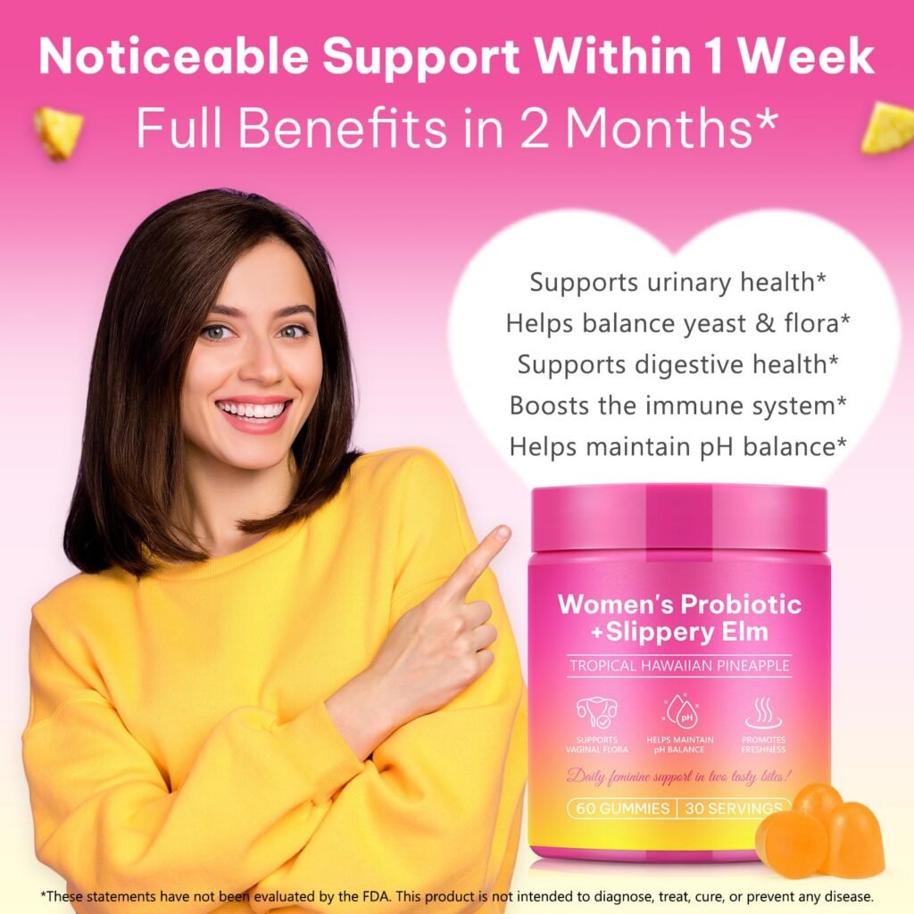 Probiotics Gummies + slippery elm