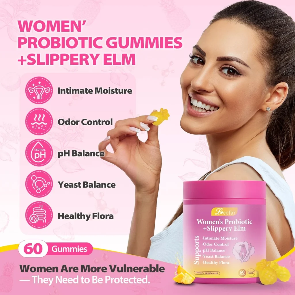 Probiotics Gummies + Slippery Elm
